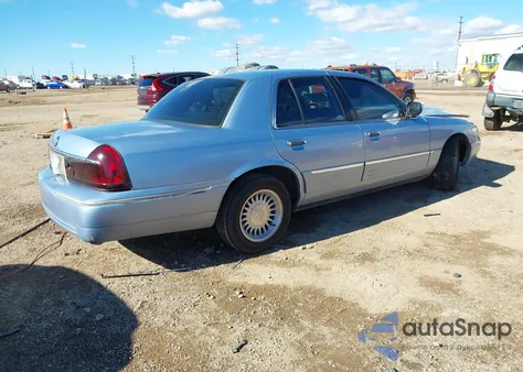 1998 Mercury Grand Marquis из США, поврежденный, VIN 2MEFM75W6WX698448